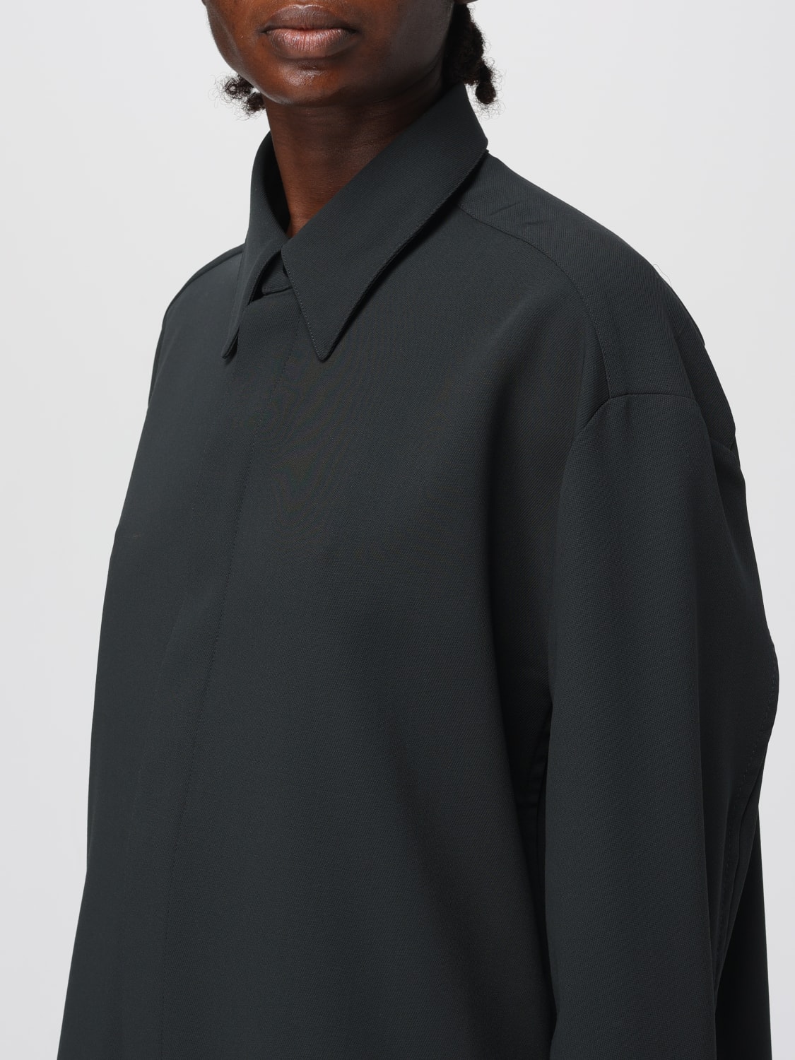 AMI PARIS CAMISA: Falda mujer Ami Paris, Gris - Img 4