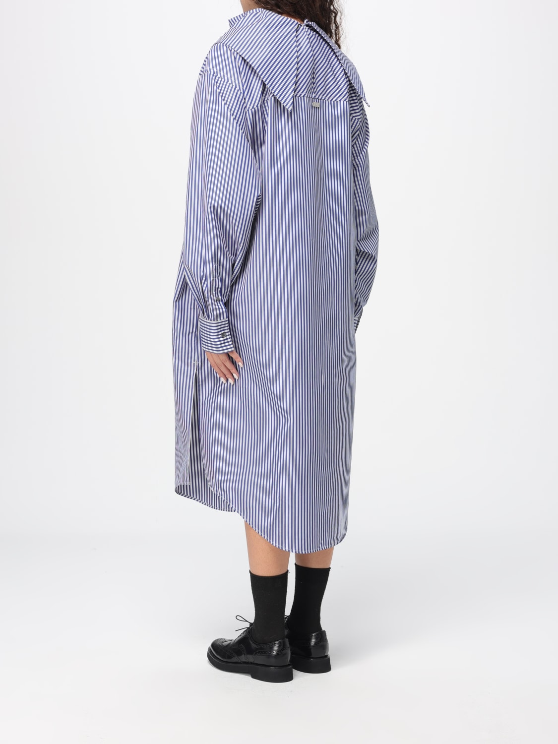 AMI PARIS ROBE: Robes femme Ami Paris, Bleu Azur - Img 2