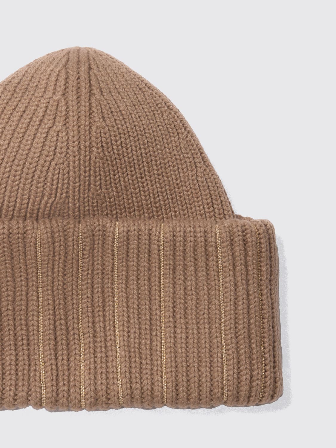 FABIANA FILIPPI HAT: Scarf woman Fabiana Filippi, Brown - Img 3