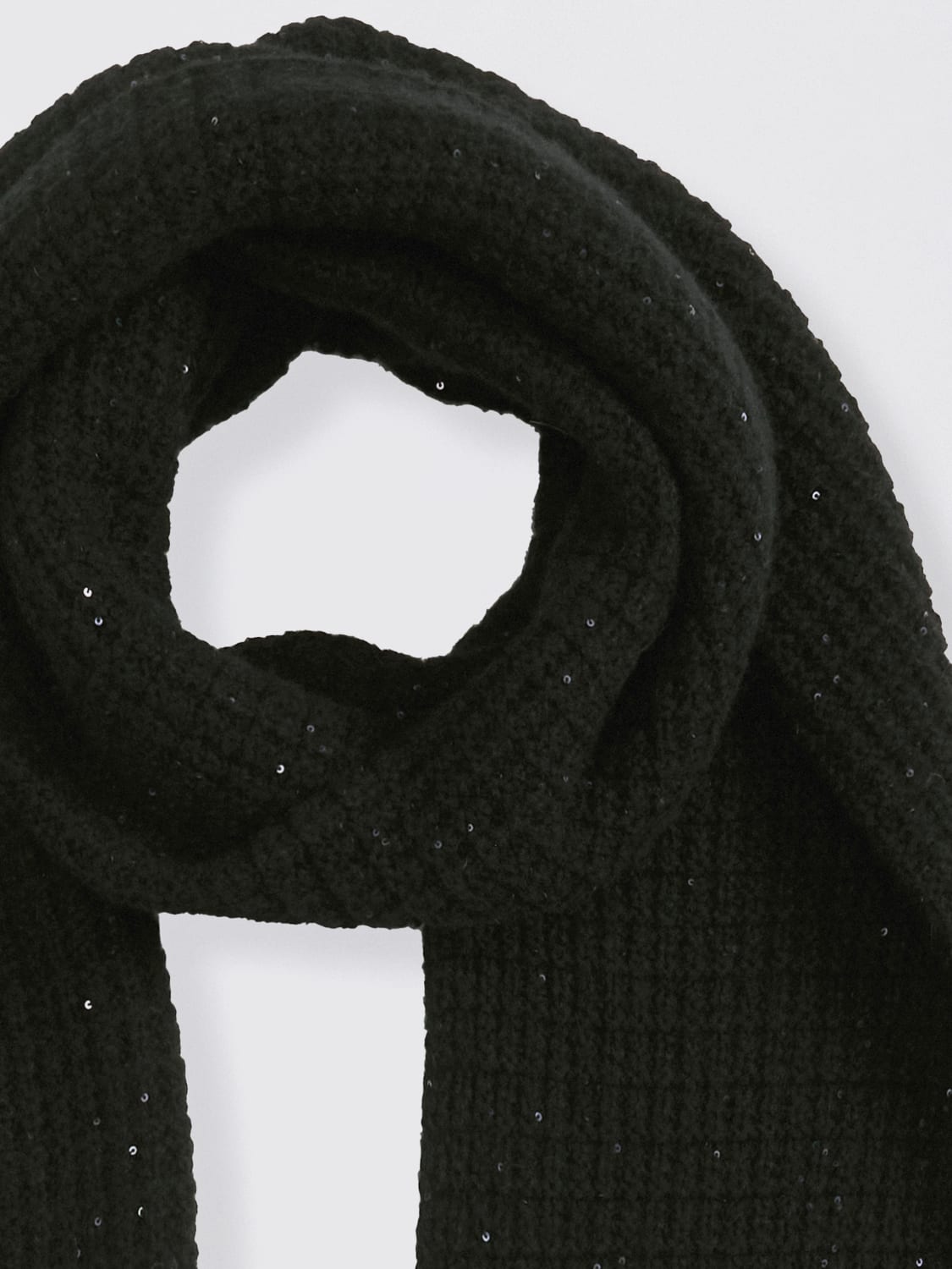 FABIANA FILIPPI BUFANDA: Bufanda mujer Fabiana Filippi, Negro - Img 3