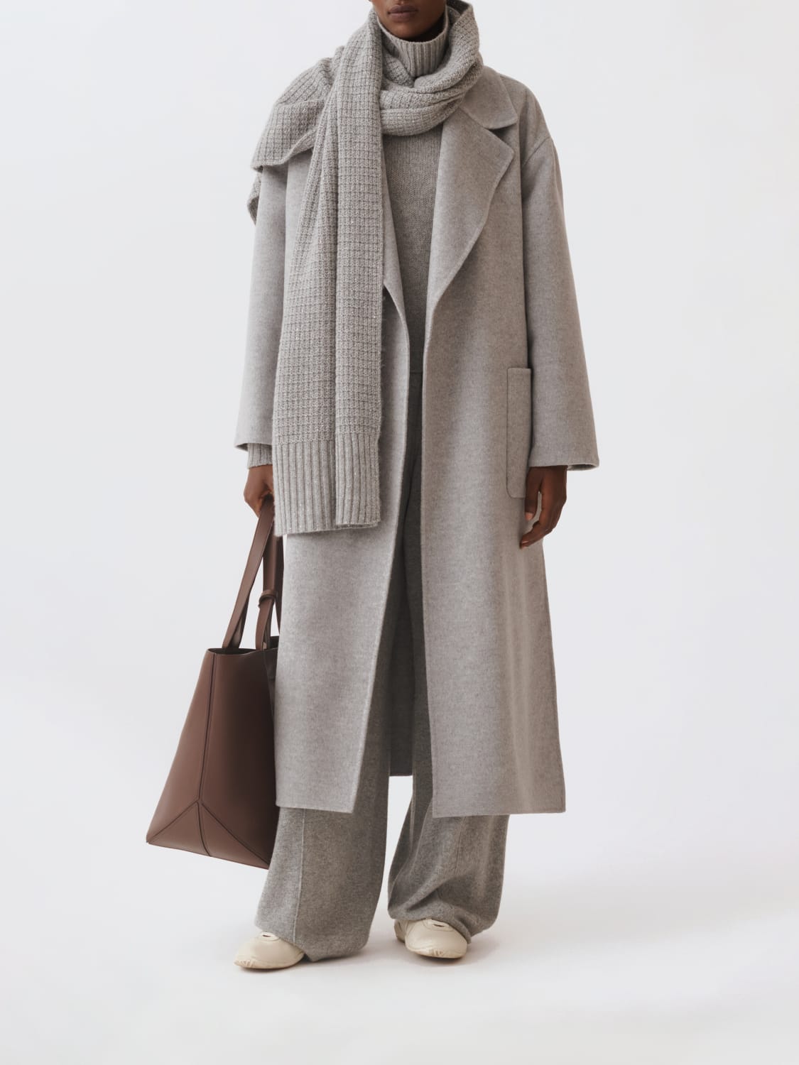 FABIANA FILIPPI BUFANDA: Bufanda mujer Fabiana Filippi, Gris - Img 2