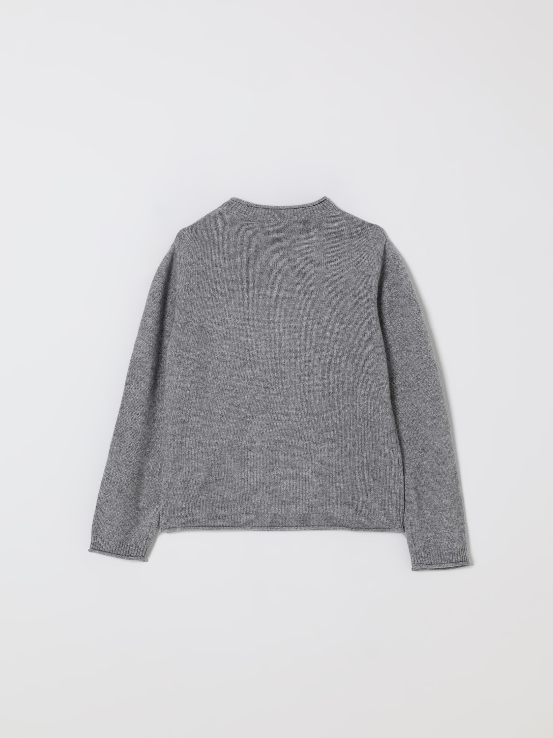 MAX&CO. KID MAGLIA: Pullover Max&Co. Kid in misto lana con logo , Antracite - Img 2