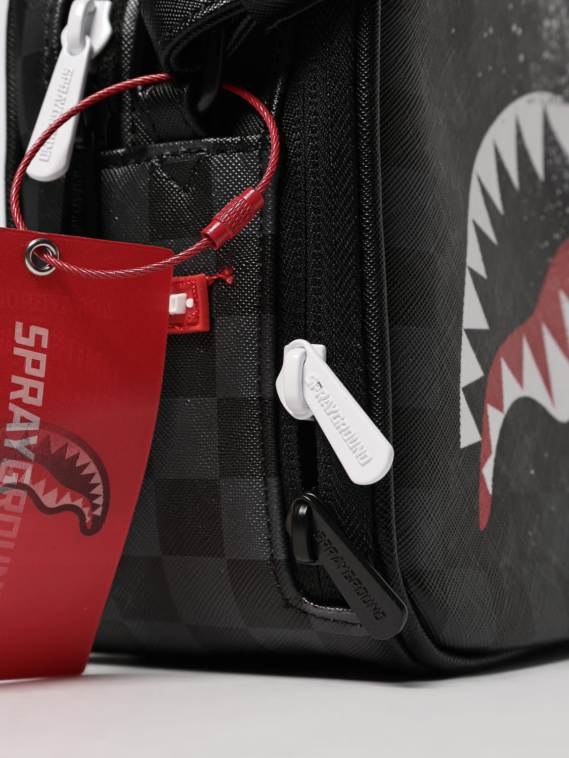 SPRAYGROUND TASCHE: Clutch tasche kinder Sprayground, Schwarz - Img 3