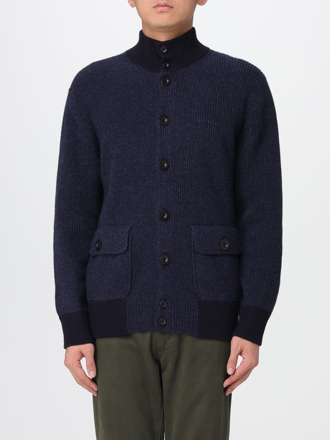 BALLANTYNE SWEATER: Jacket men Ballantyne, Blue - Img 1