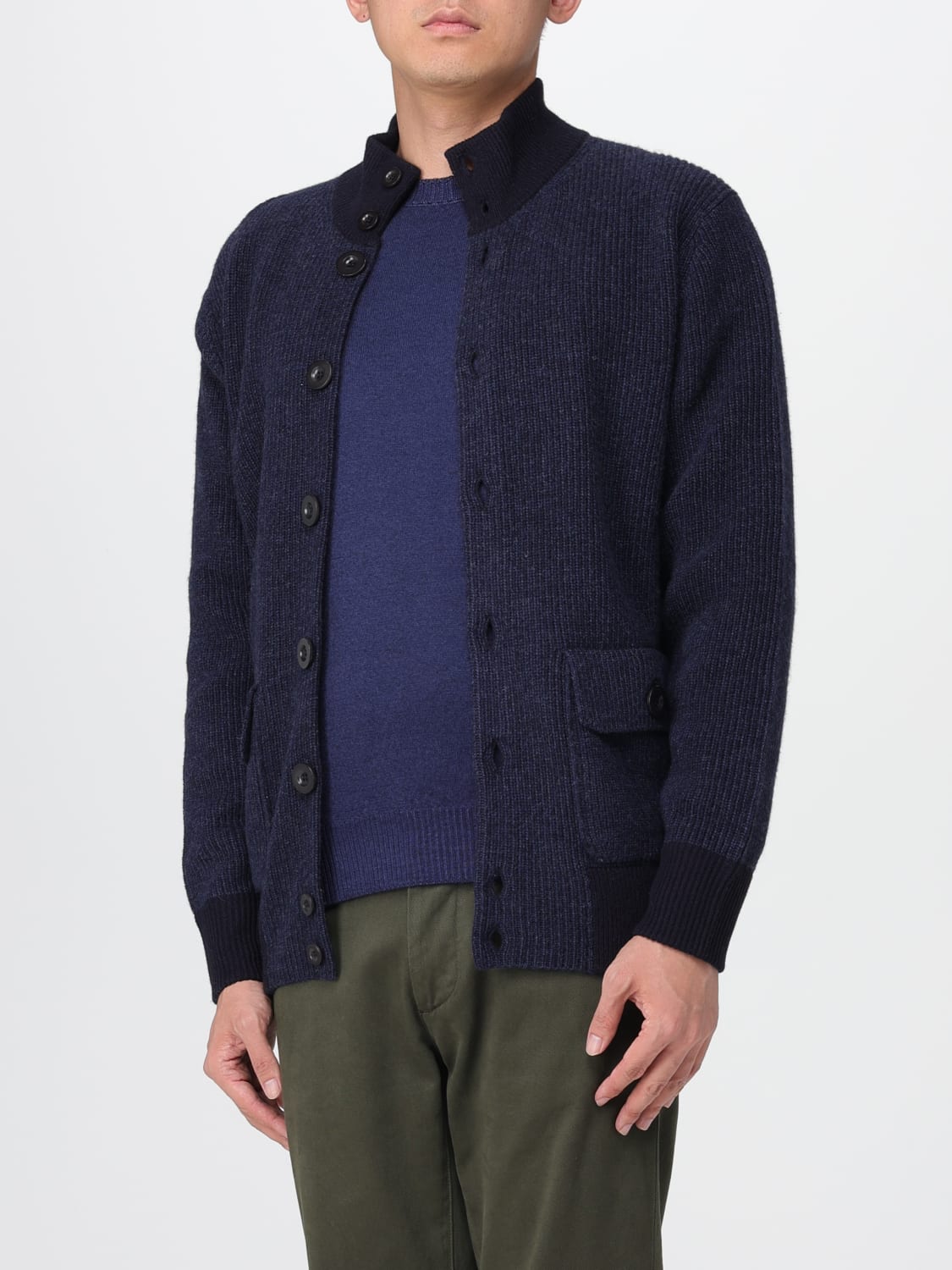 BALLANTYNE SWEATER: Jacket men Ballantyne, Blue - Img 3