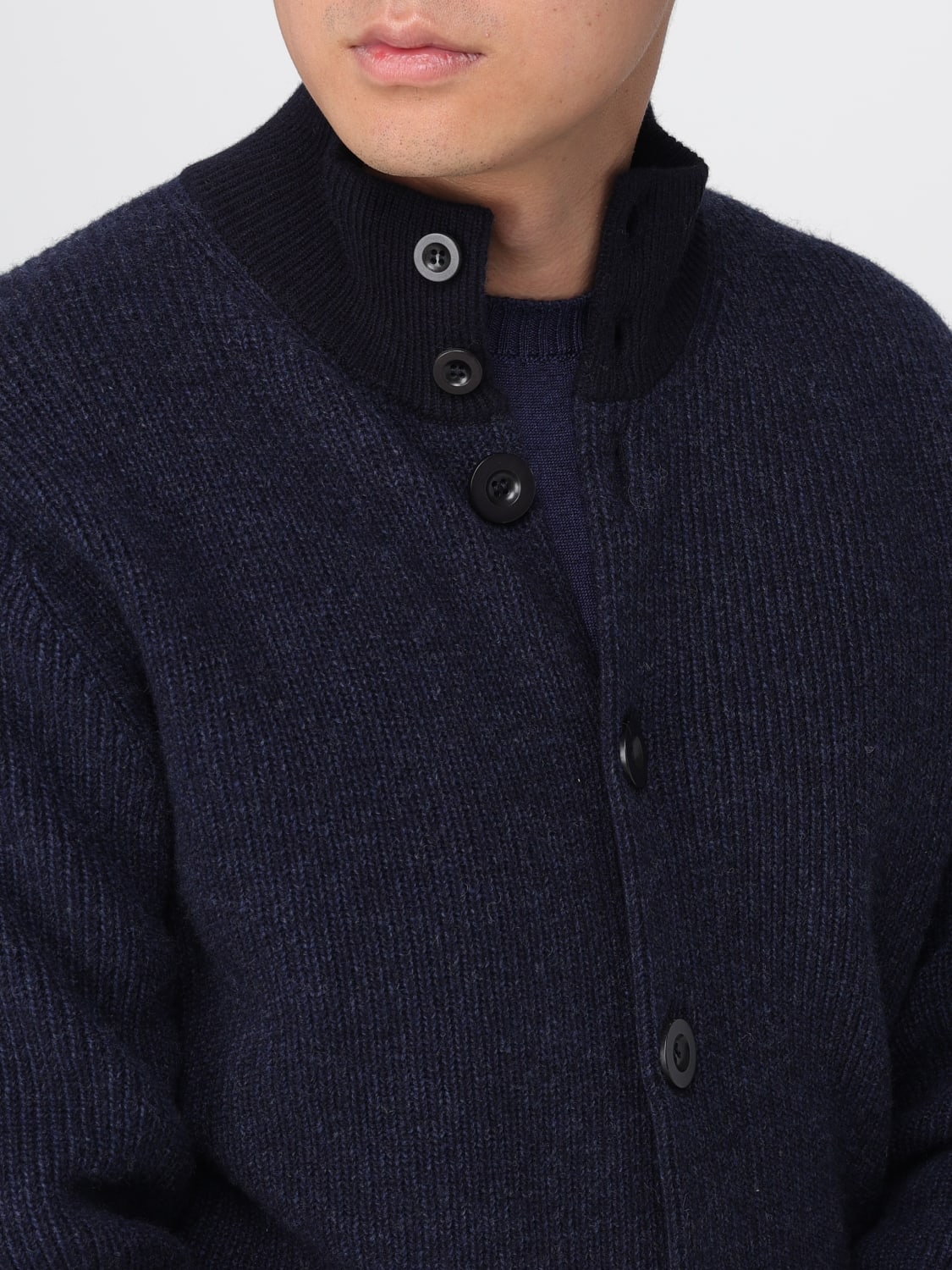 BALLANTYNE SWEATER: Jacket men Ballantyne, Blue - Img 4