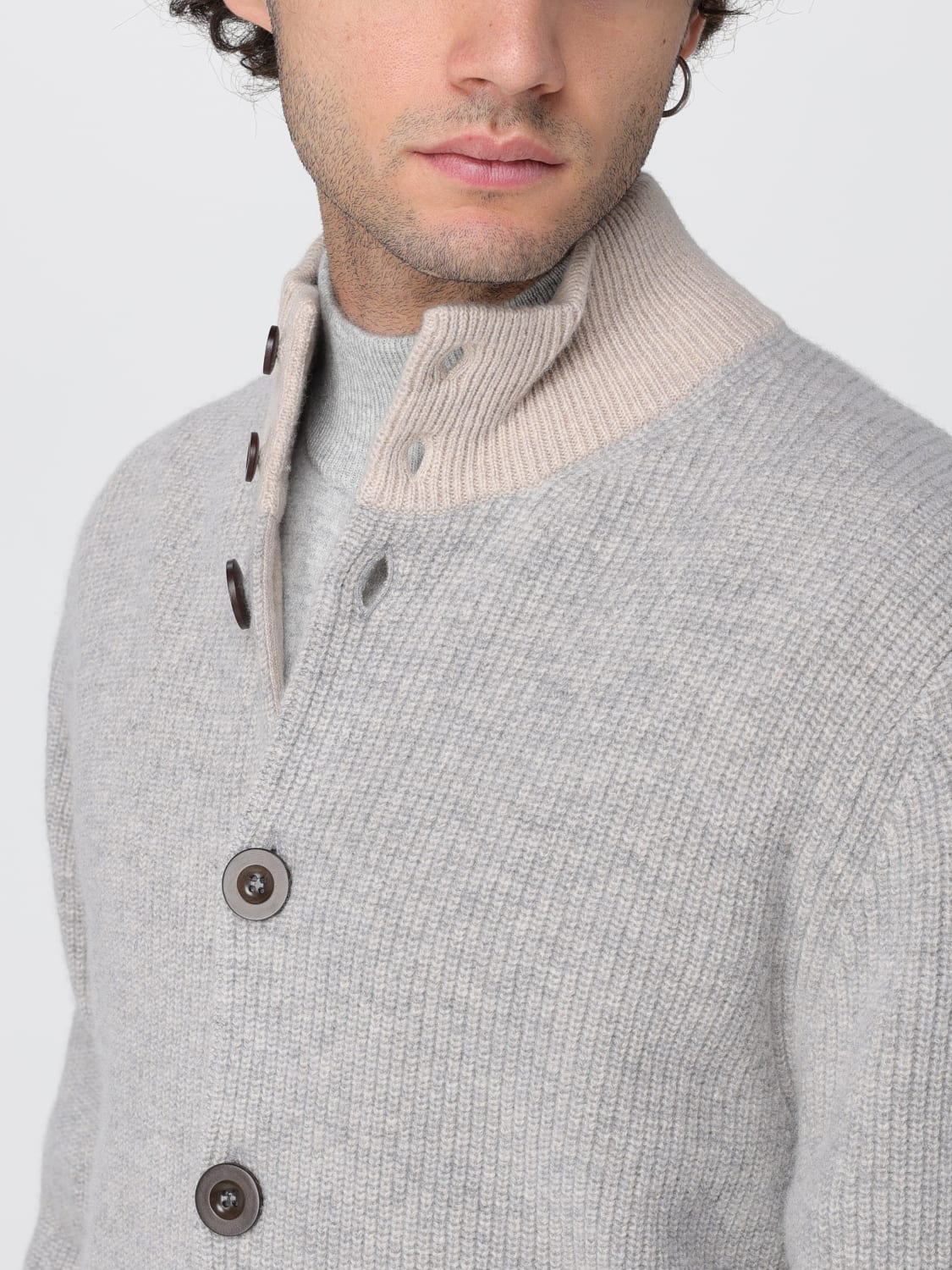 BALLANTYNE SWEATER: Jacket men Ballantyne, Beige - Img 4