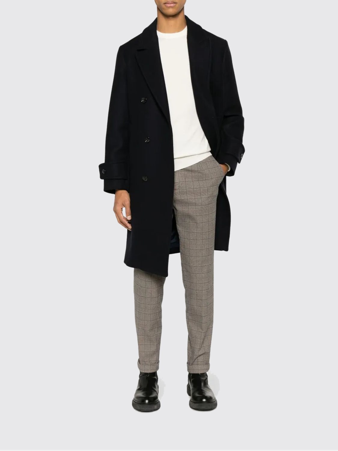 BALLANTYNE SWEATER: Sweater men Ballantyne, White - Img 2