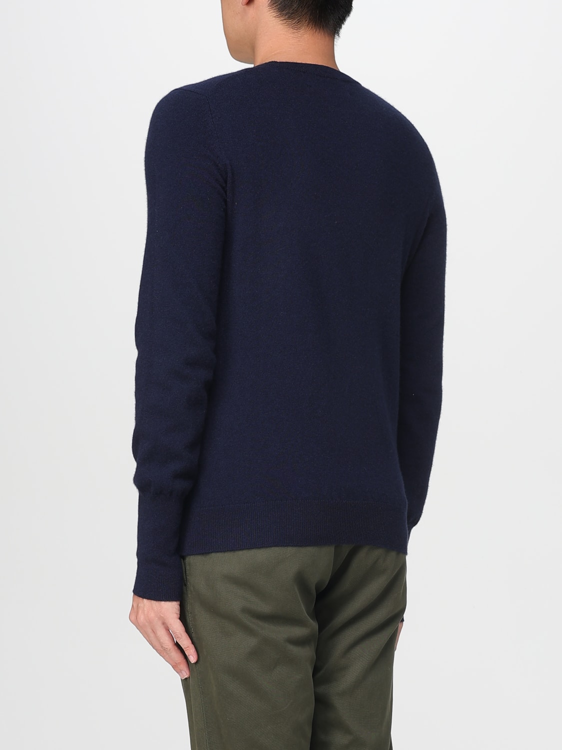 BALLANTYNE SWEATER: Sweater men Ballantyne, Blue - Img 2