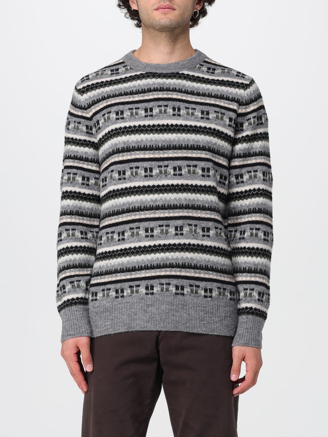 BALLANTYNE SWEATER: Sweater men Ballantyne, Multicolor - Img 1