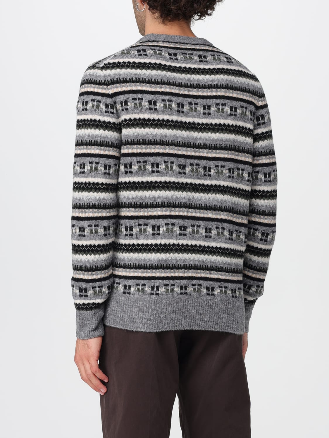 BALLANTYNE SWEATER: Sweater men Ballantyne, Multicolor - Img 2