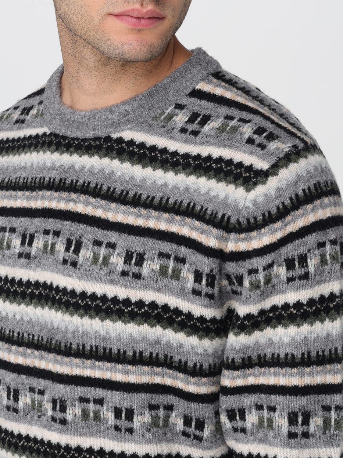 BALLANTYNE SWEATER: Sweater men Ballantyne, Multicolor - Img 3
