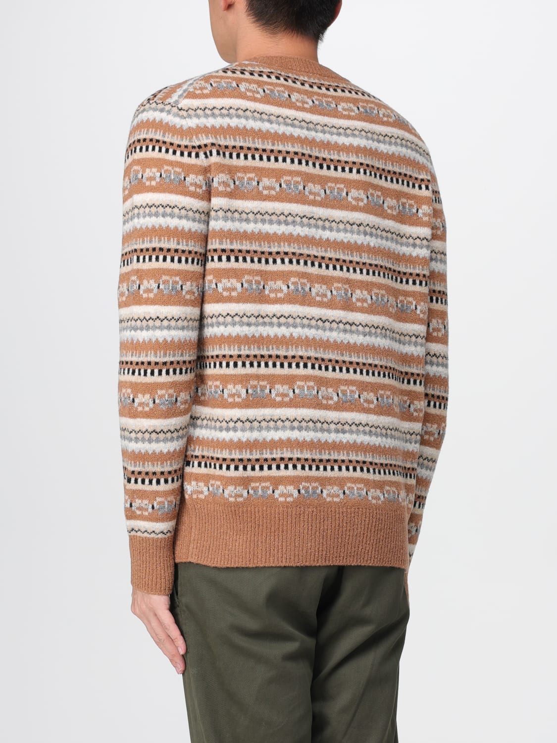BALLANTYNE PULLOVER: Pullover herren Ballantyne, Camel - Img 2