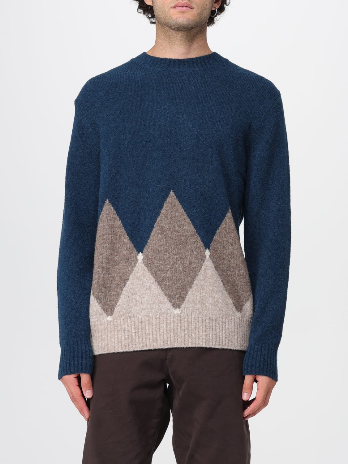 BALLANTYNE PULLOVER: Pullover herren Ballantyne, Blau - Img 1