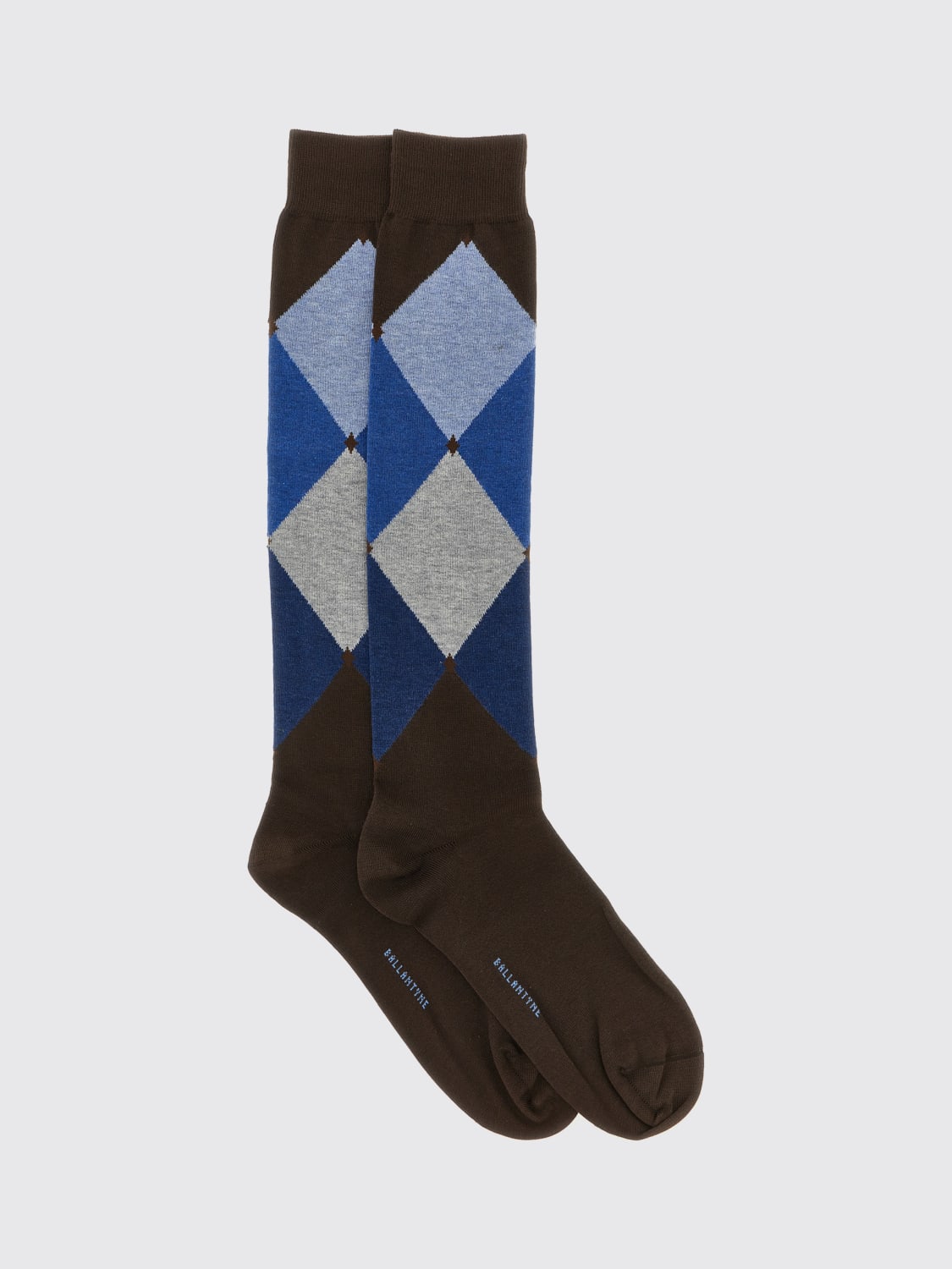 BALLANTYNE SOCKS: Socks men Ballantyne, Cocoa - Img 1