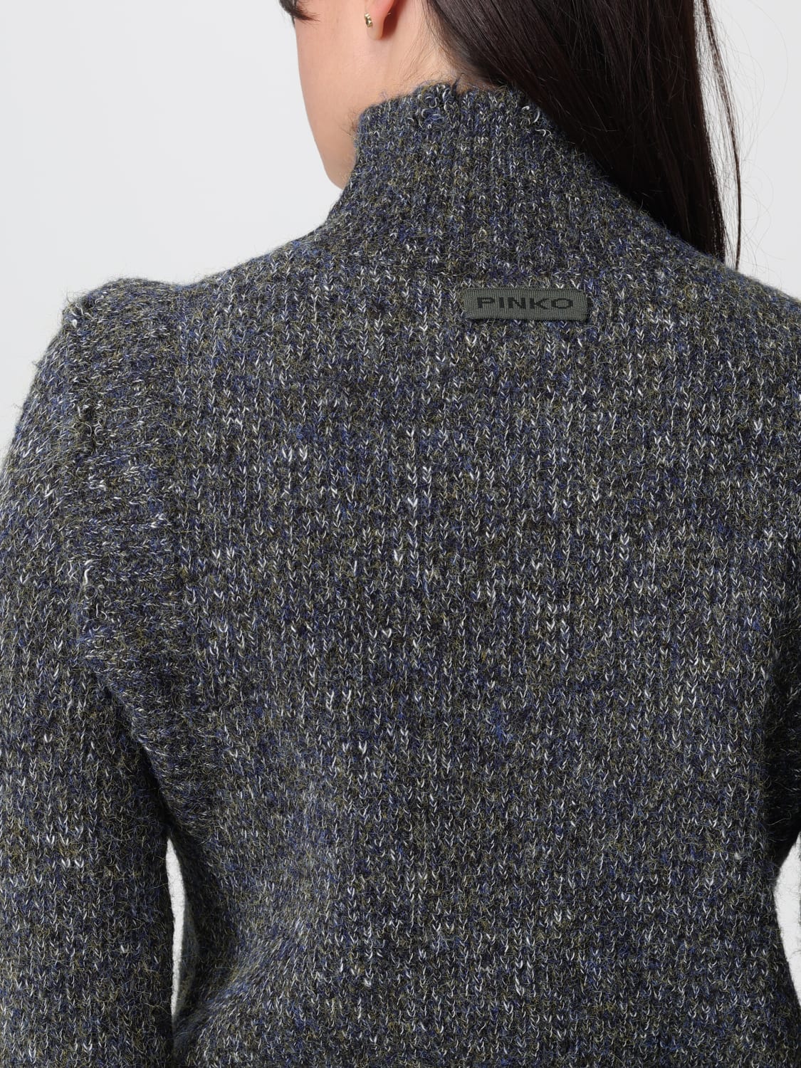 PINKO JERSEY: Cárdigan mujer Pinko, Gris - Img 3