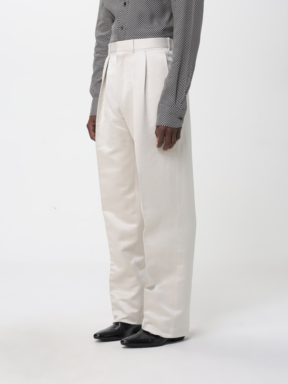 TOM FORD PANTS: Pants men Tom Ford, Beige - Img 4