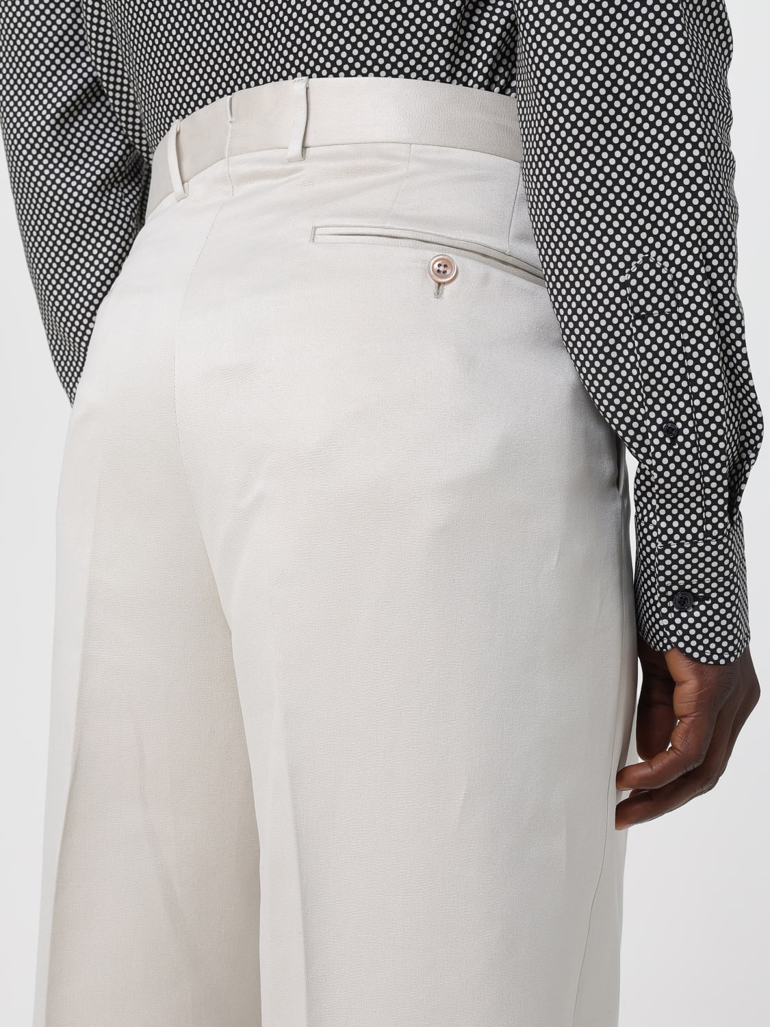 TOM FORD PANTS: Pants men Tom Ford, Beige - Img 5