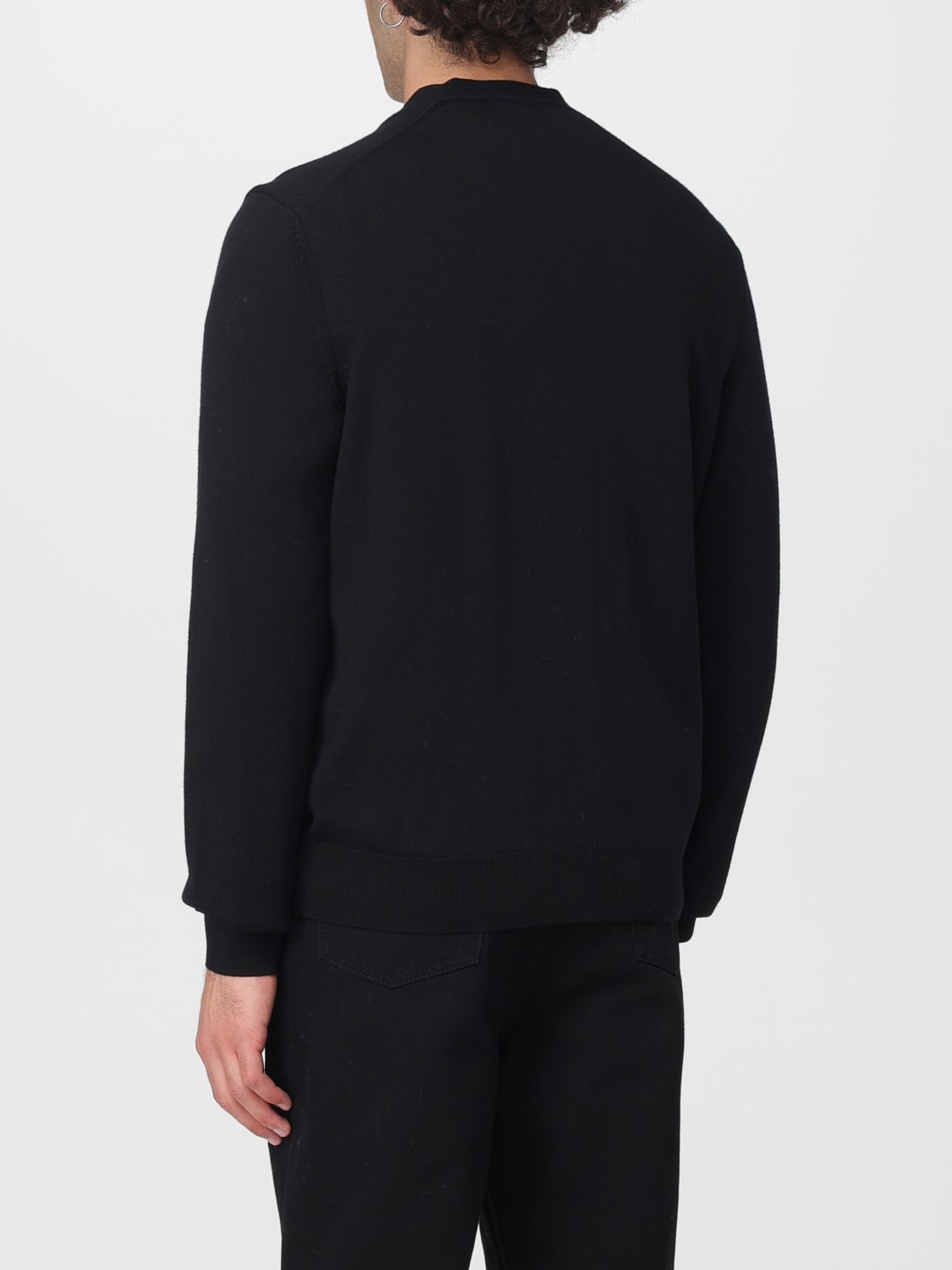 MAISON KITSUNÉ SWEATER: Cardigan men Maison KitsunÉ, Black - Img 2