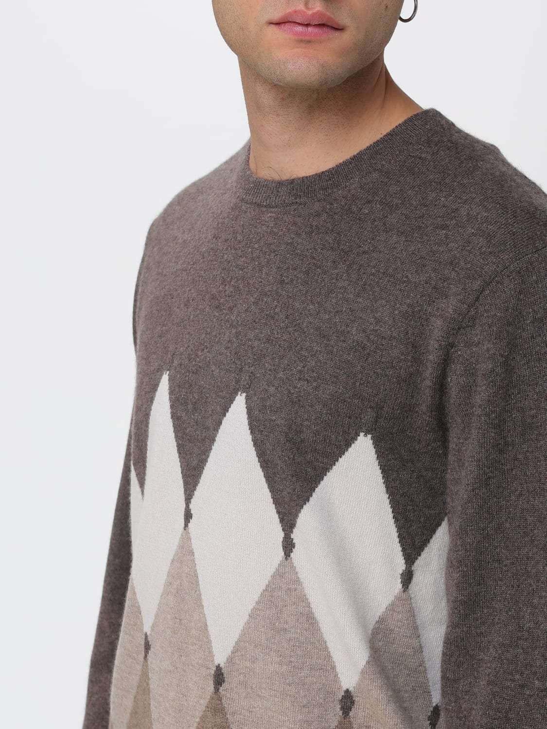 BALLANTYNE JERSEY: Jersey hombre Ballantyne, Marrón - Img 3