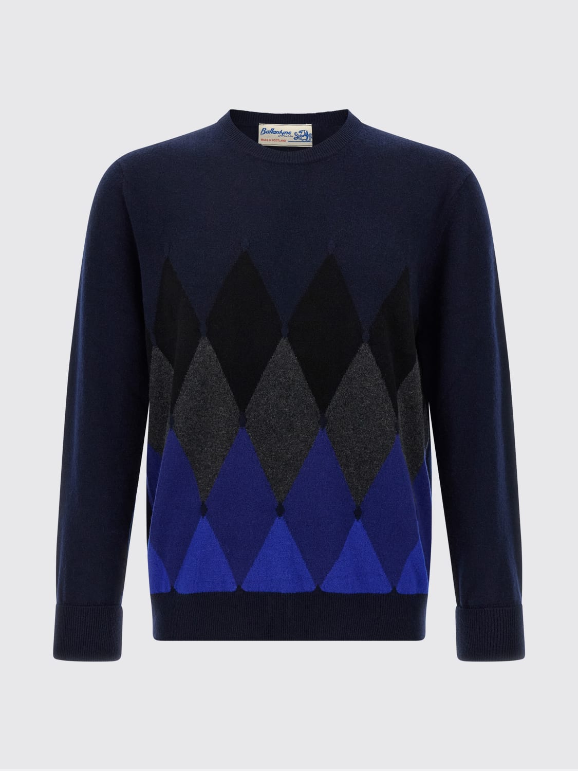 BALLANTYNE SWEATER: Sweater men Ballantyne, Navy - Img 1