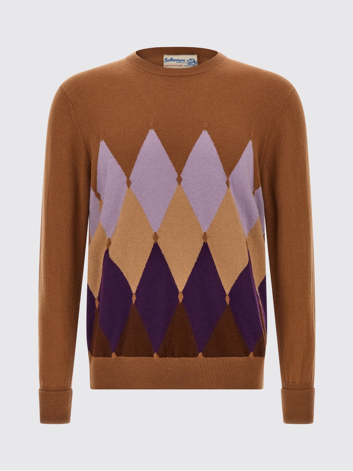 BALLANTYNE SWEATER: Sweater men Ballantyne, Cocoa - Img 1