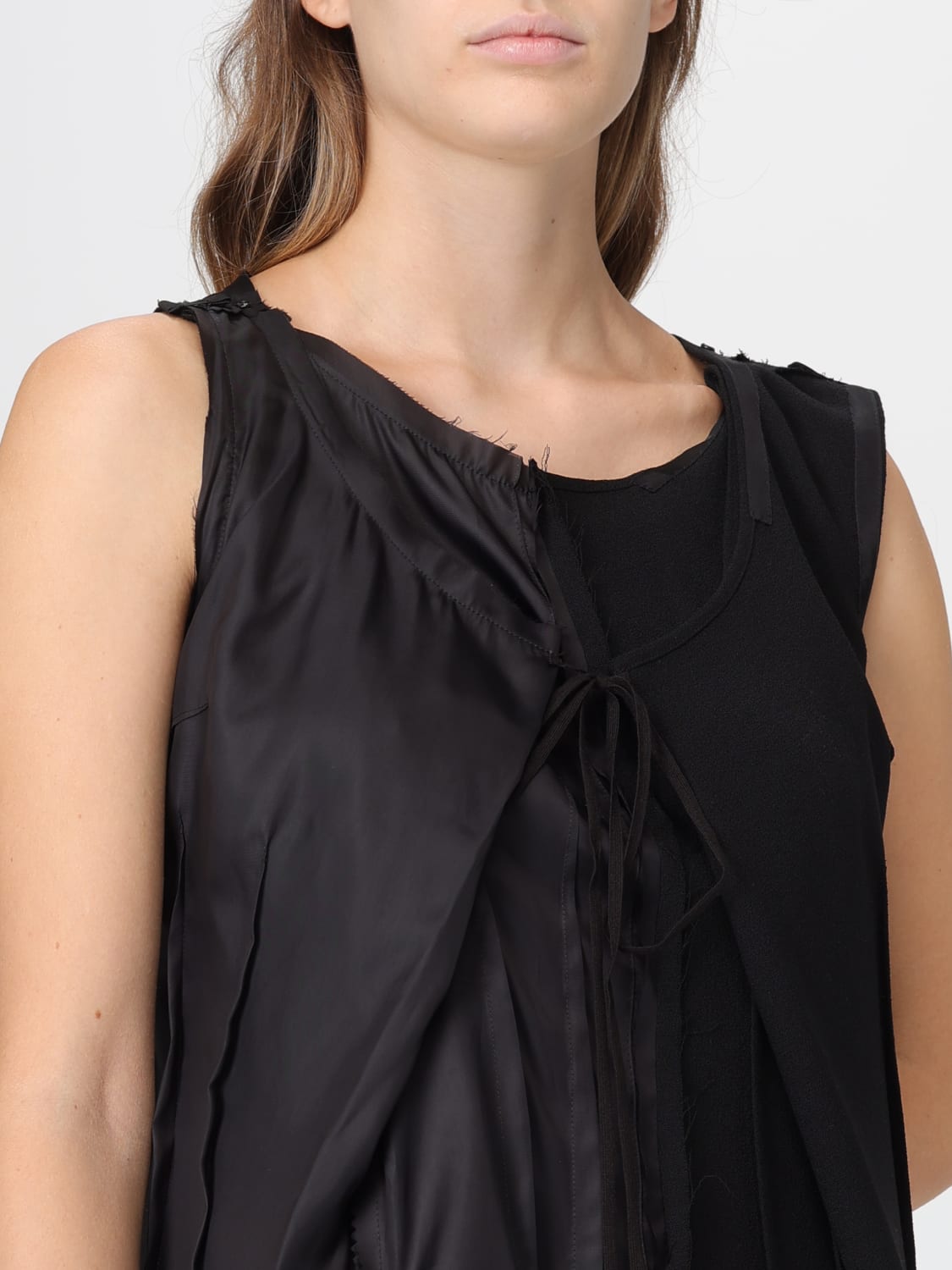 MAISON MARGIELA ABITO: Abito di lana vergine Maison Margiela, Nero - Img 5