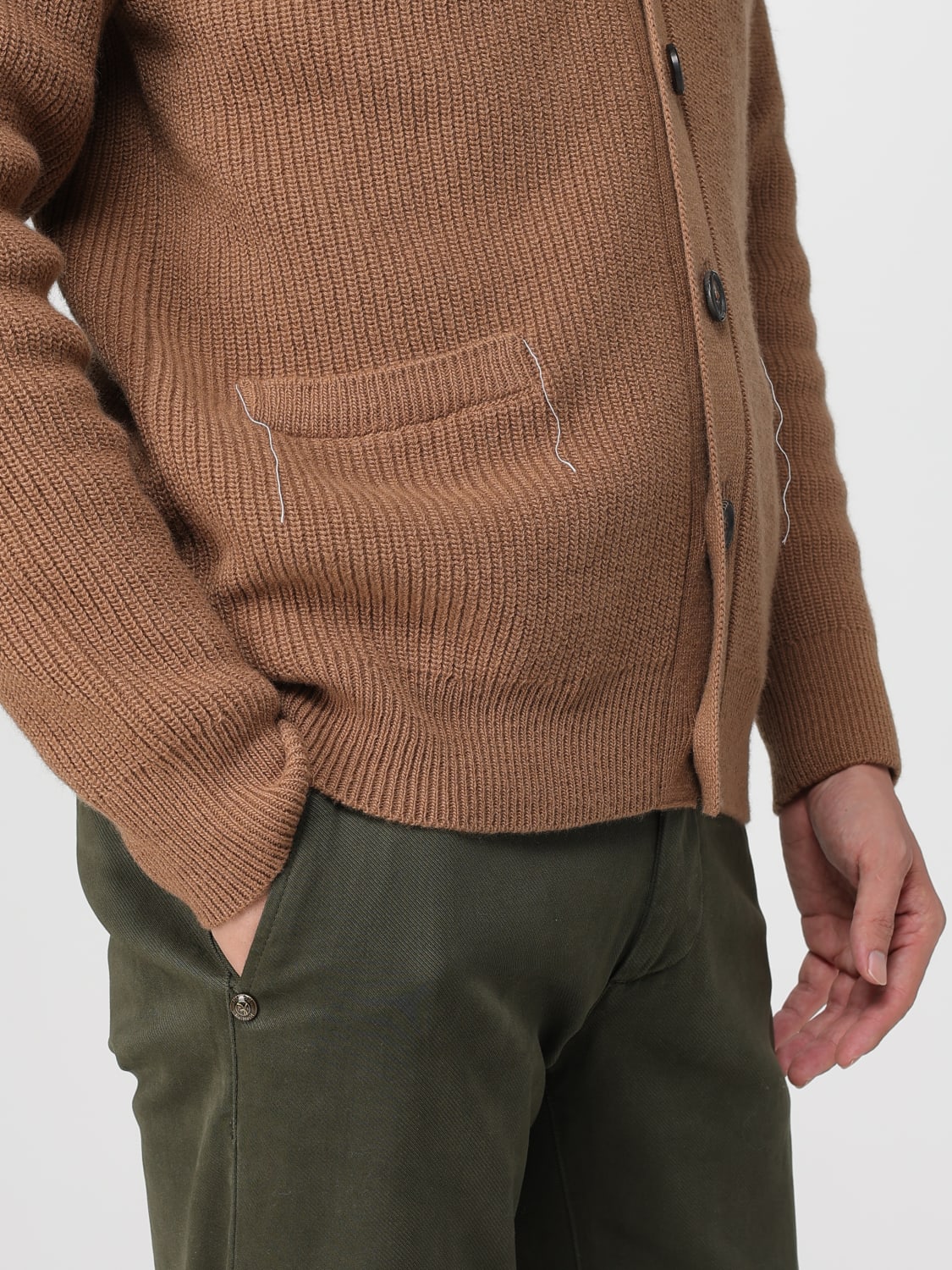 BALLANTYNE SWEATER: Sweater men Ballantyne, Brown - Img 4