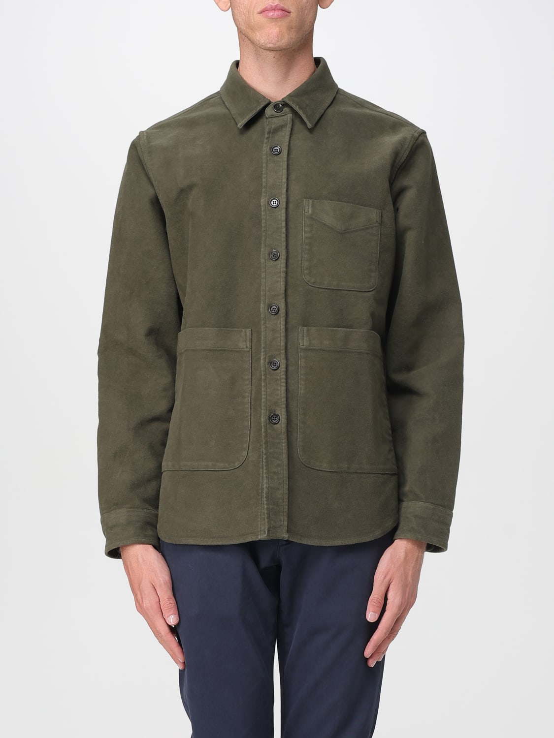 ASPESI CAMICIA: Camicia Aspesi in cotone , Verde - Img 1