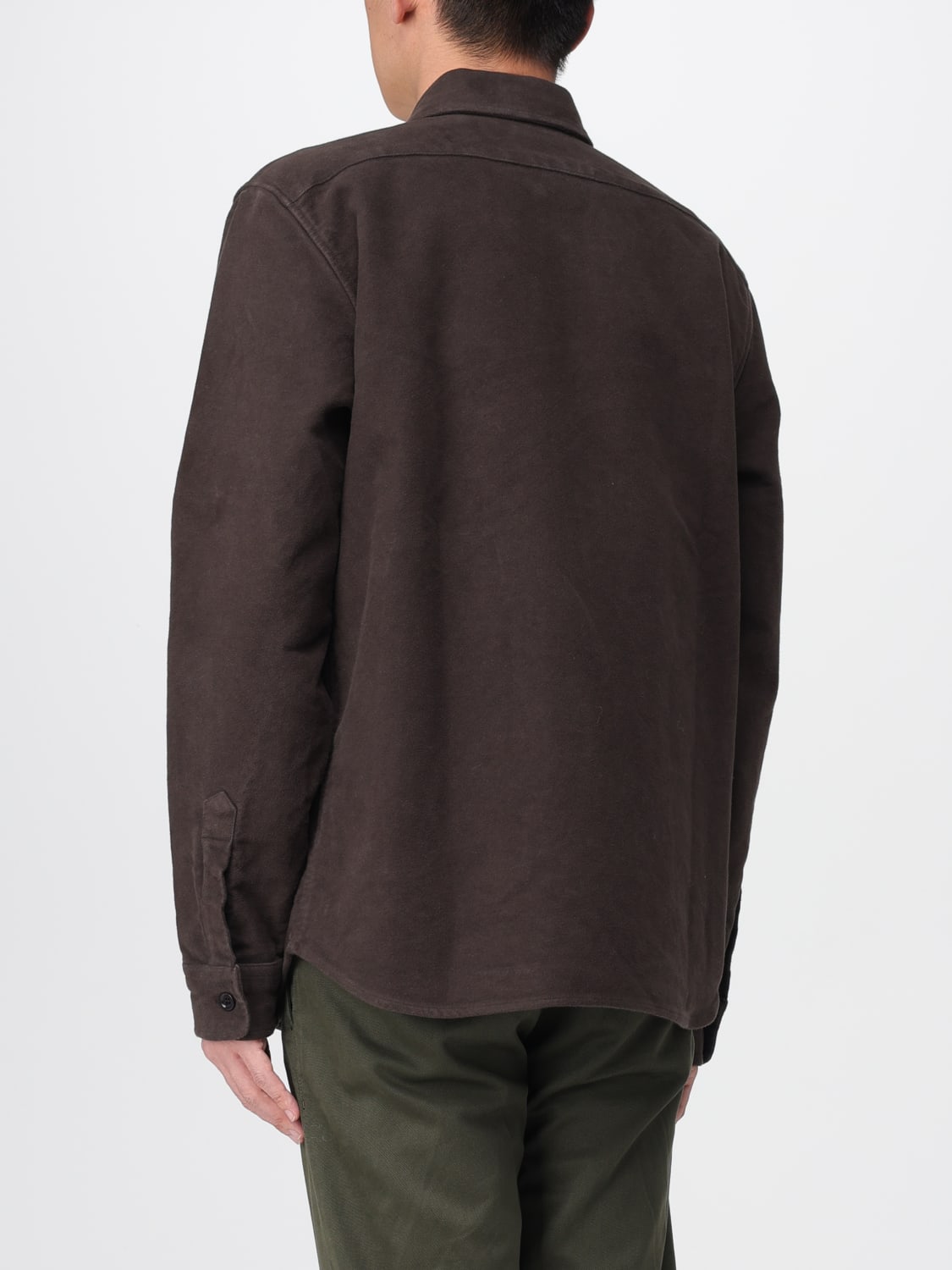 ASPESI CAMICIA: Camicia Aspesi in cotone , Marrone - Img 2