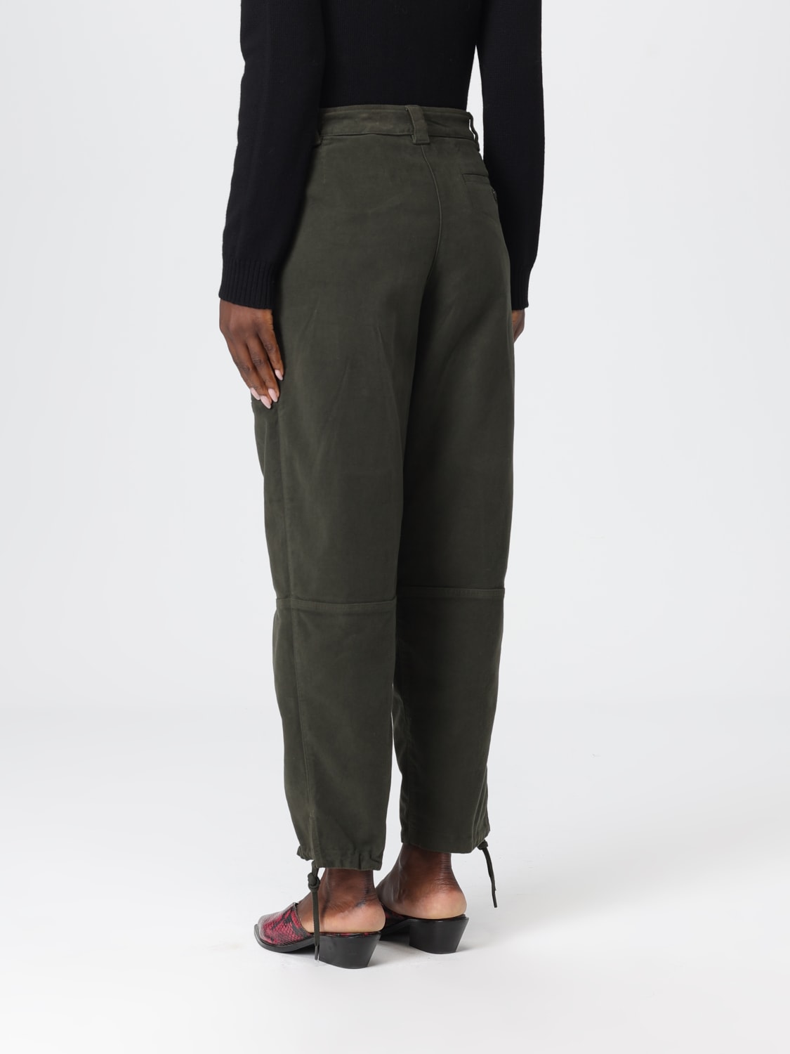 ASPESI HOSE: Hose damen Aspesi, Grün - Img 2