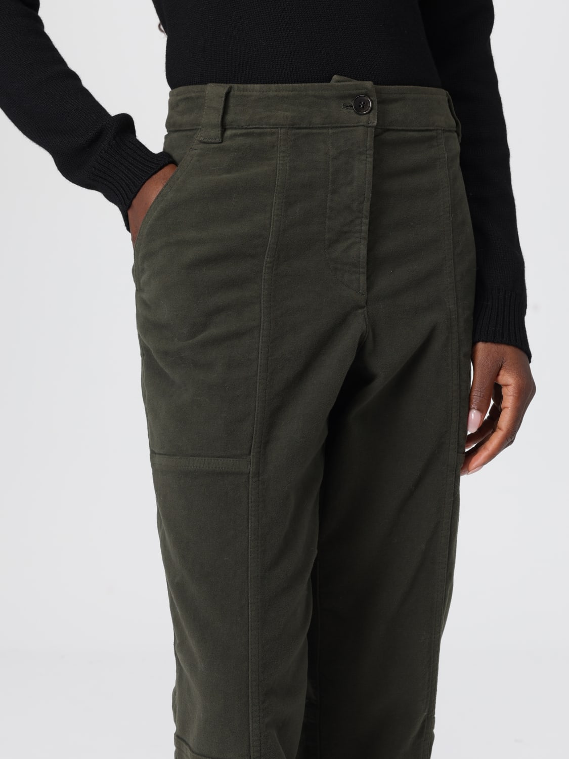 ASPESI HOSE: Hose damen Aspesi, Grün - Img 3