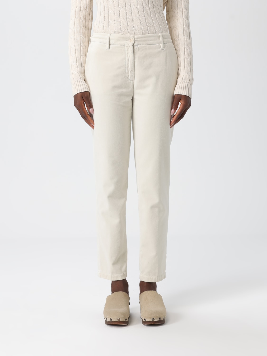 ASPESI HOSE: Hose damen Aspesi, Weiß - Img 1