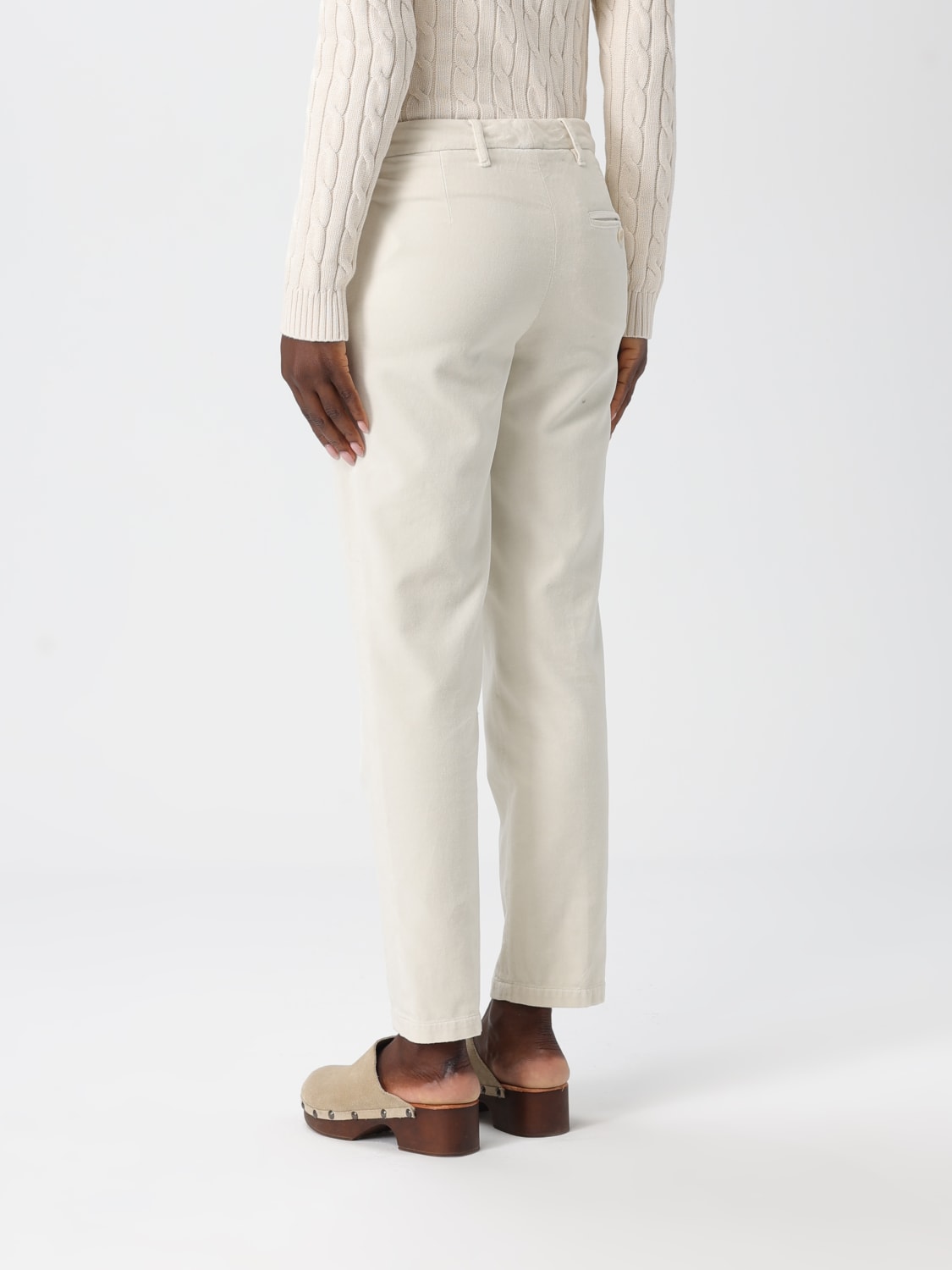 ASPESI HOSE: Hose damen Aspesi, Weiß - Img 2