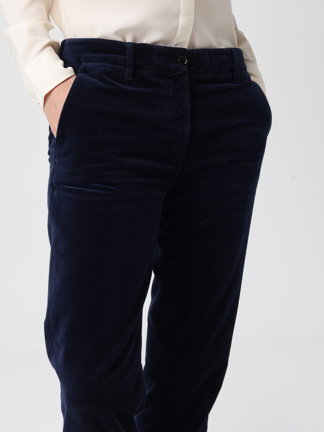 ASPESI PANTALONI: Pantalone Aspesi in cotone , Blue - Img 4