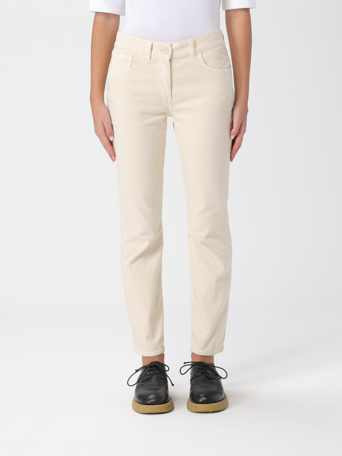 ASPESI HOSE: Hose damen Aspesi, Beige - Img 1