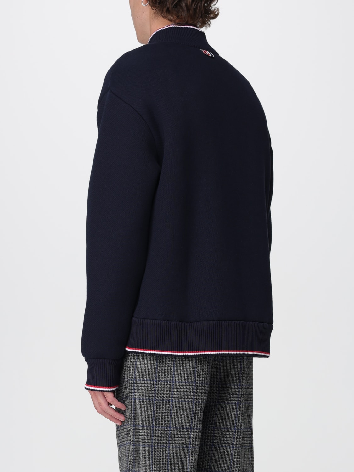 THOM BROWNE SWEATSHIRT: Sweatshirt men Thom Browne, Blue - Img 3