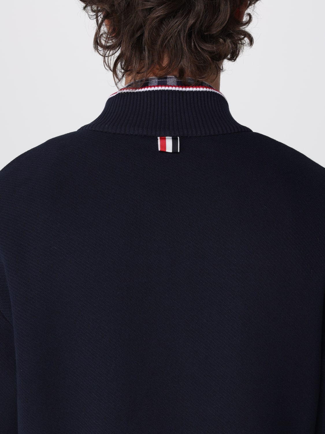 THOM BROWNE SWEATSHIRT: Sweatshirt men Thom Browne, Blue - Img 5