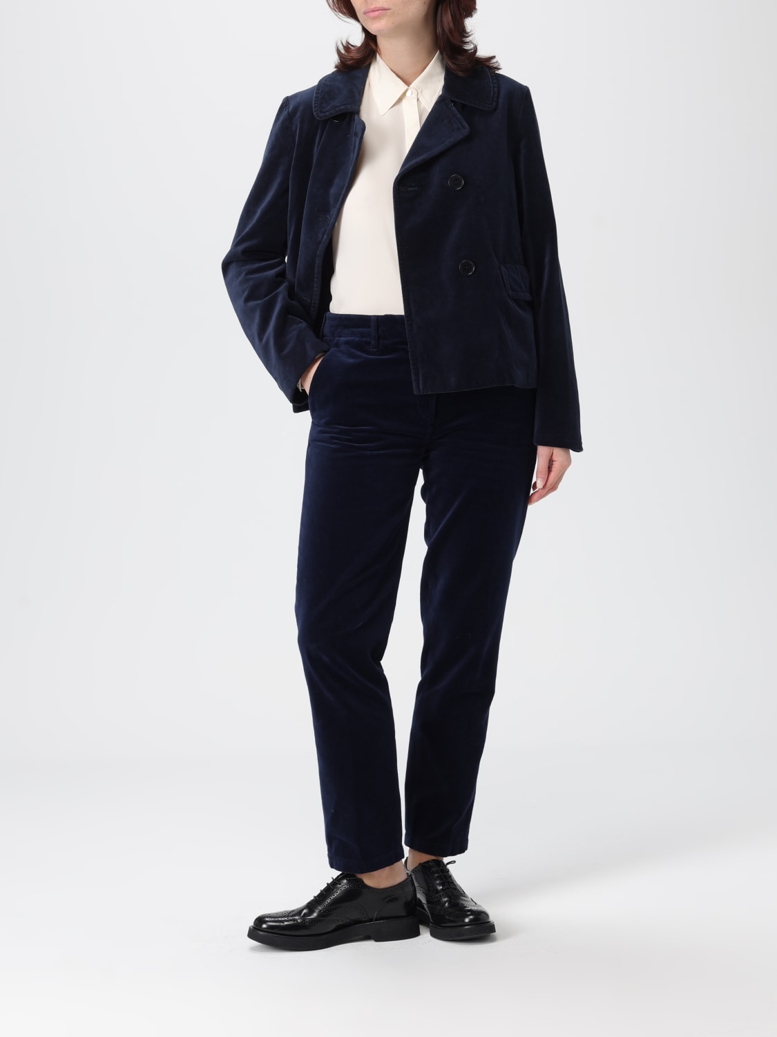 ASPESI JACKET: Jacket woman Aspesi, Blue - Img 2