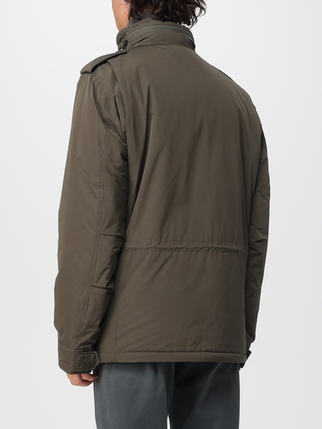 ASPESI JACKE: Mantel herren Aspesi, Grün - Img 2