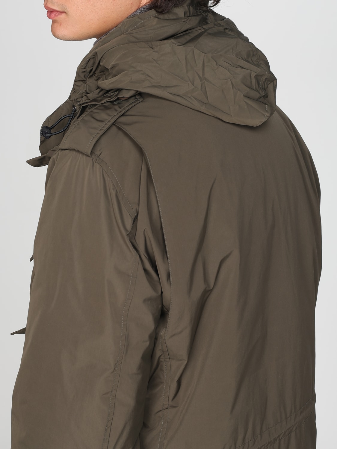 ASPESI JACKE: Mantel herren Aspesi, Grün - Img 4