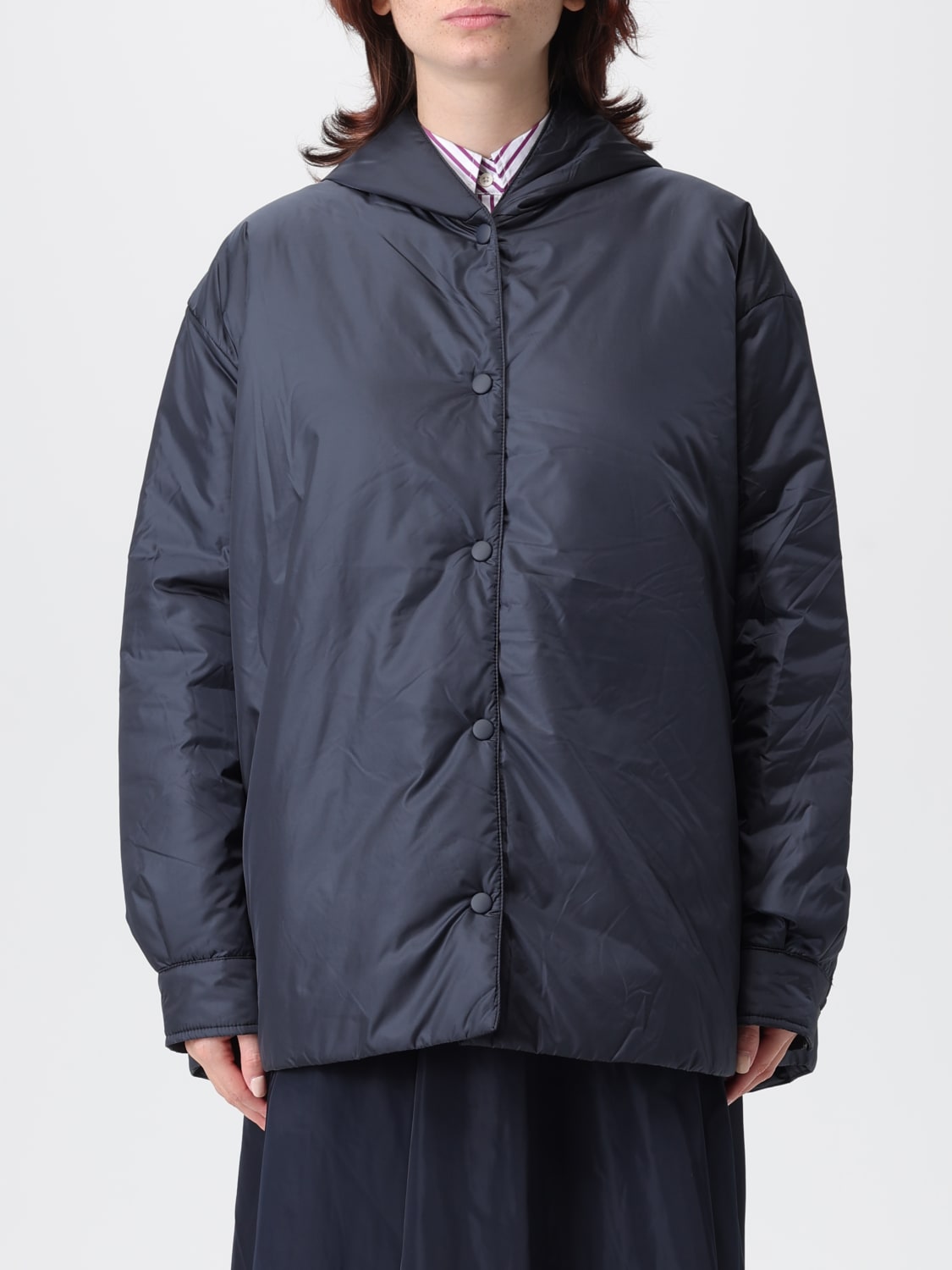 ASPESI JACKE: Mantel damen Aspesi, Blau - Img 1