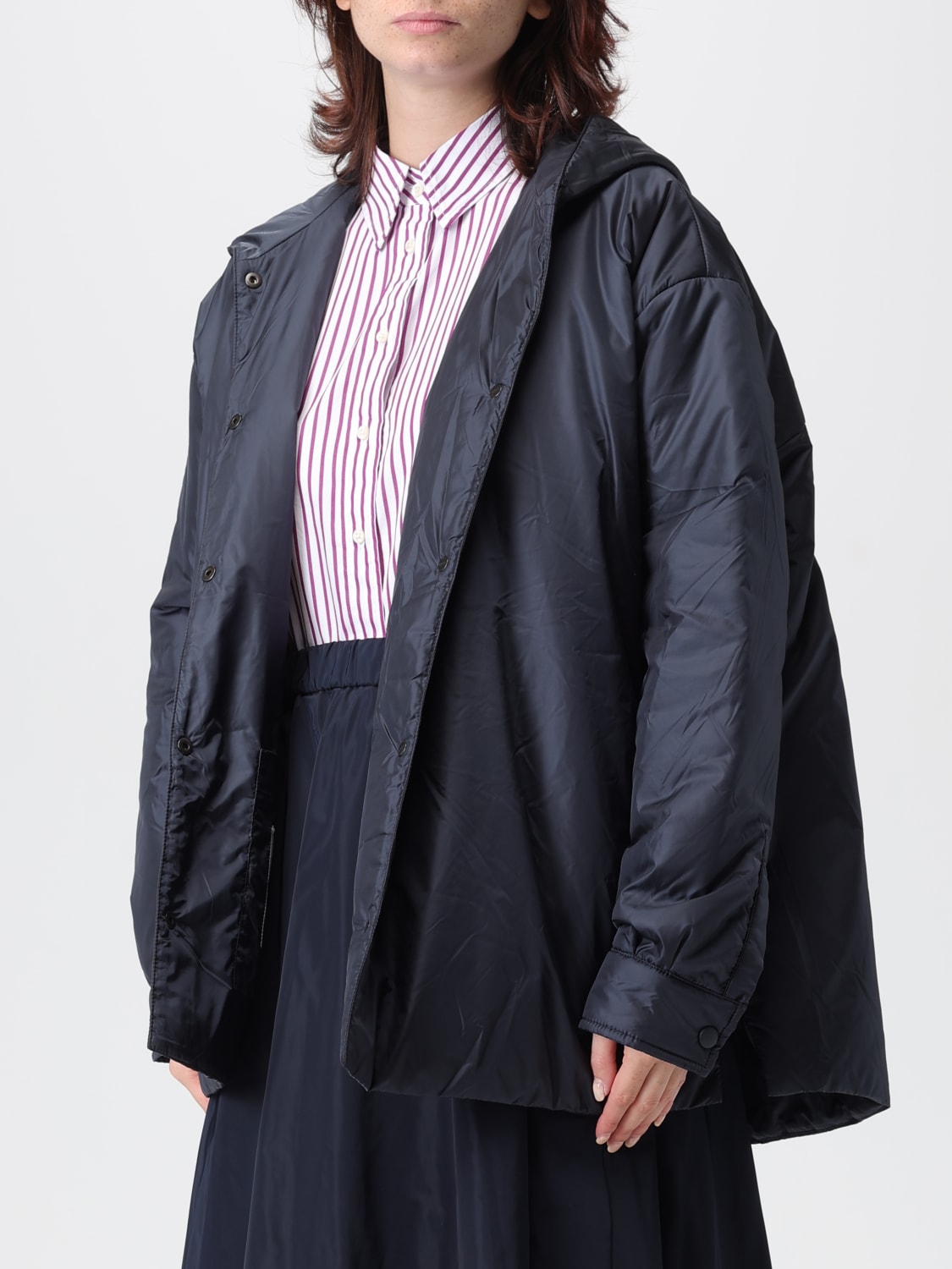 ASPESI JACKE: Mantel damen Aspesi, Blau - Img 4