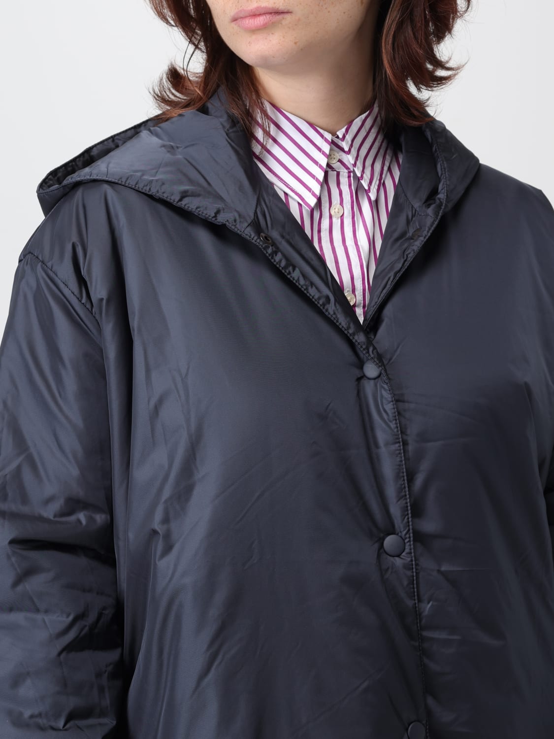 ASPESI JACKE: Mantel damen Aspesi, Blau - Img 5