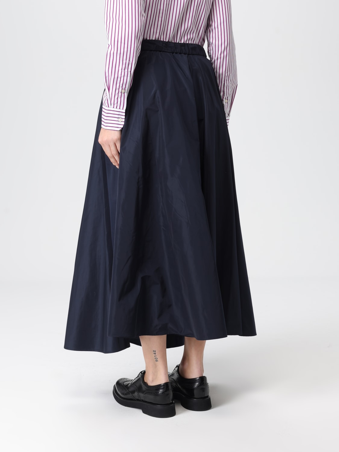 ASPESI SKIRT: Skirt woman Aspesi, Blue - Img 3