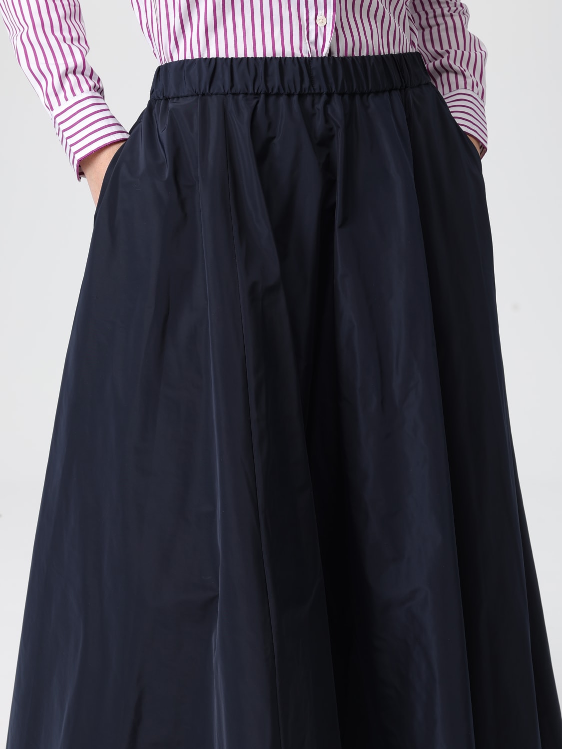 ASPESI SKIRT: Skirt woman Aspesi, Blue - Img 4