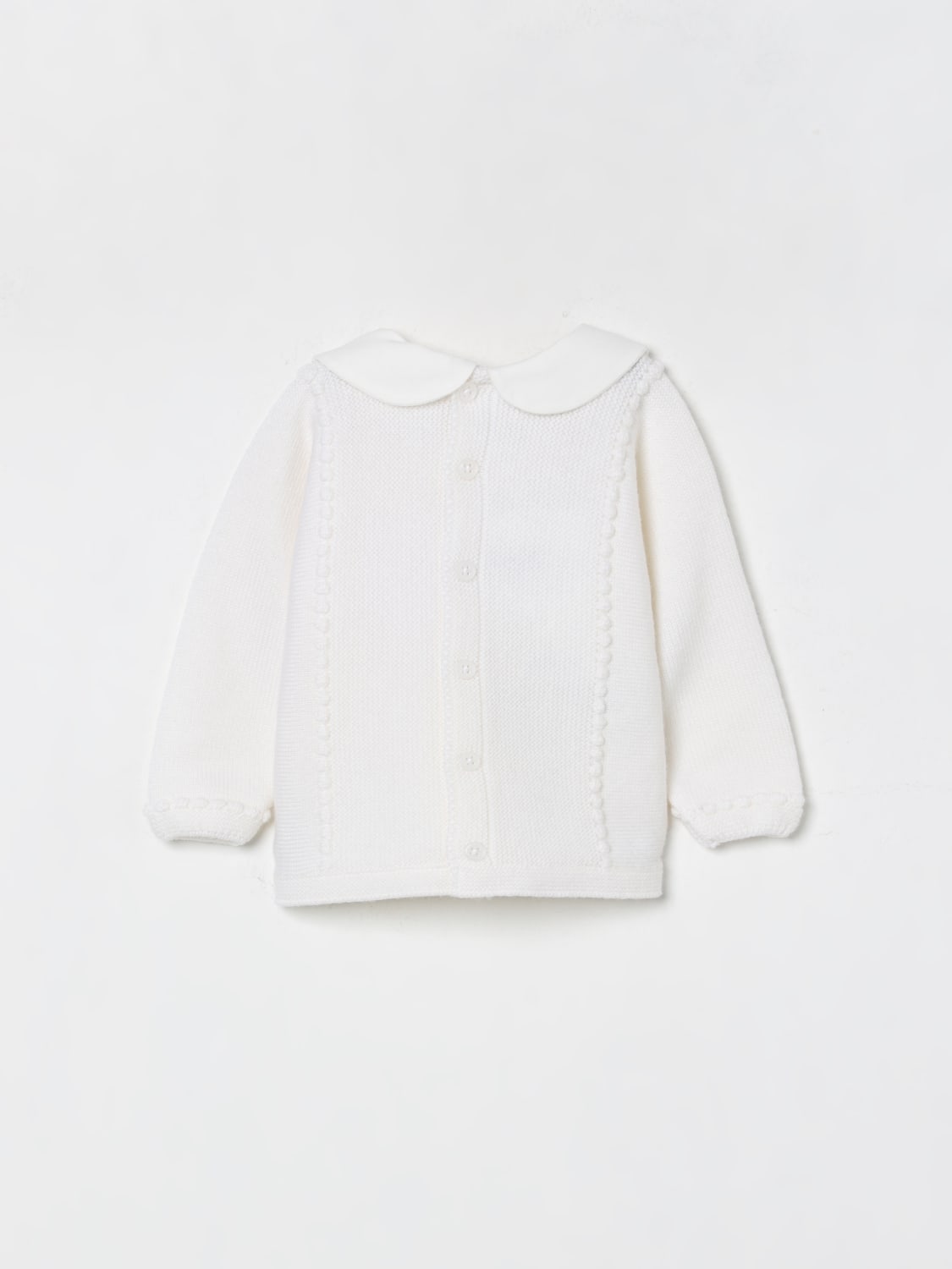 PAZ RODRIGUEZ SWEATER: Sweater kids Paz Rodriguez, Cream - Img 2