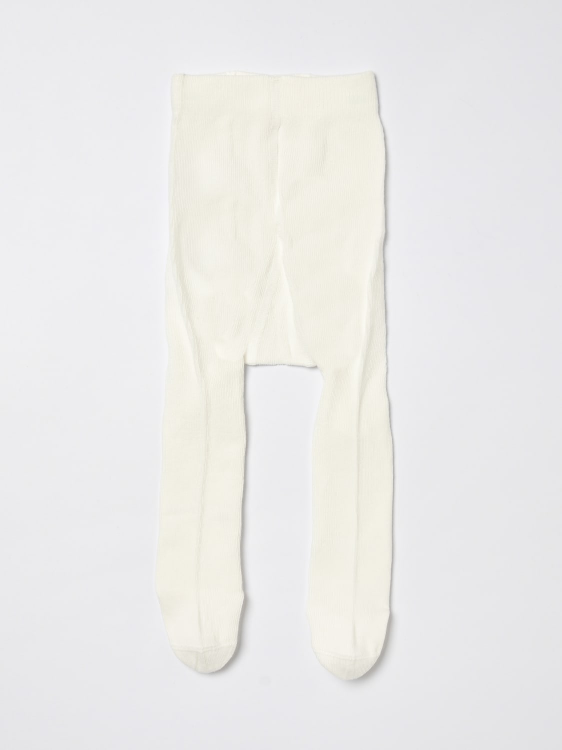 PAZ RODRIGUEZ SOCKS: Pants kids Paz Rodriguez, Cream - Img 1