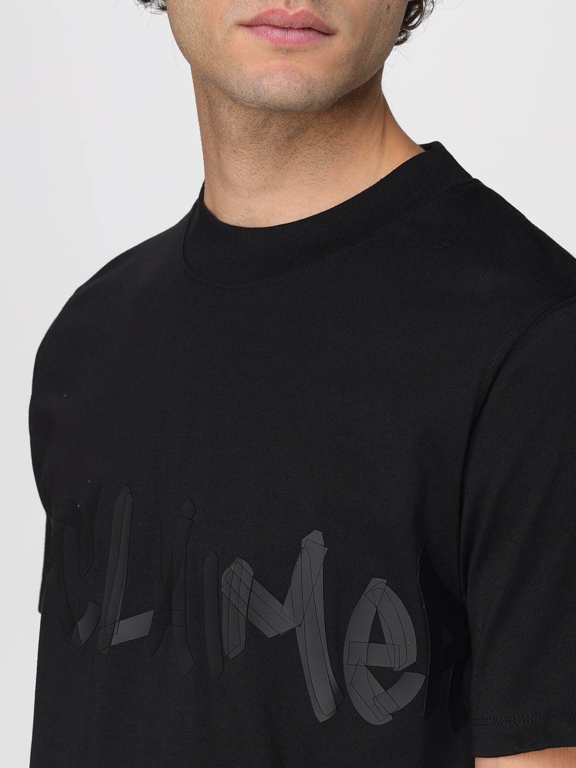 DISCLAIMER T-SHIRT: Pullover herren Disclaimer, Schwarz - Img 3