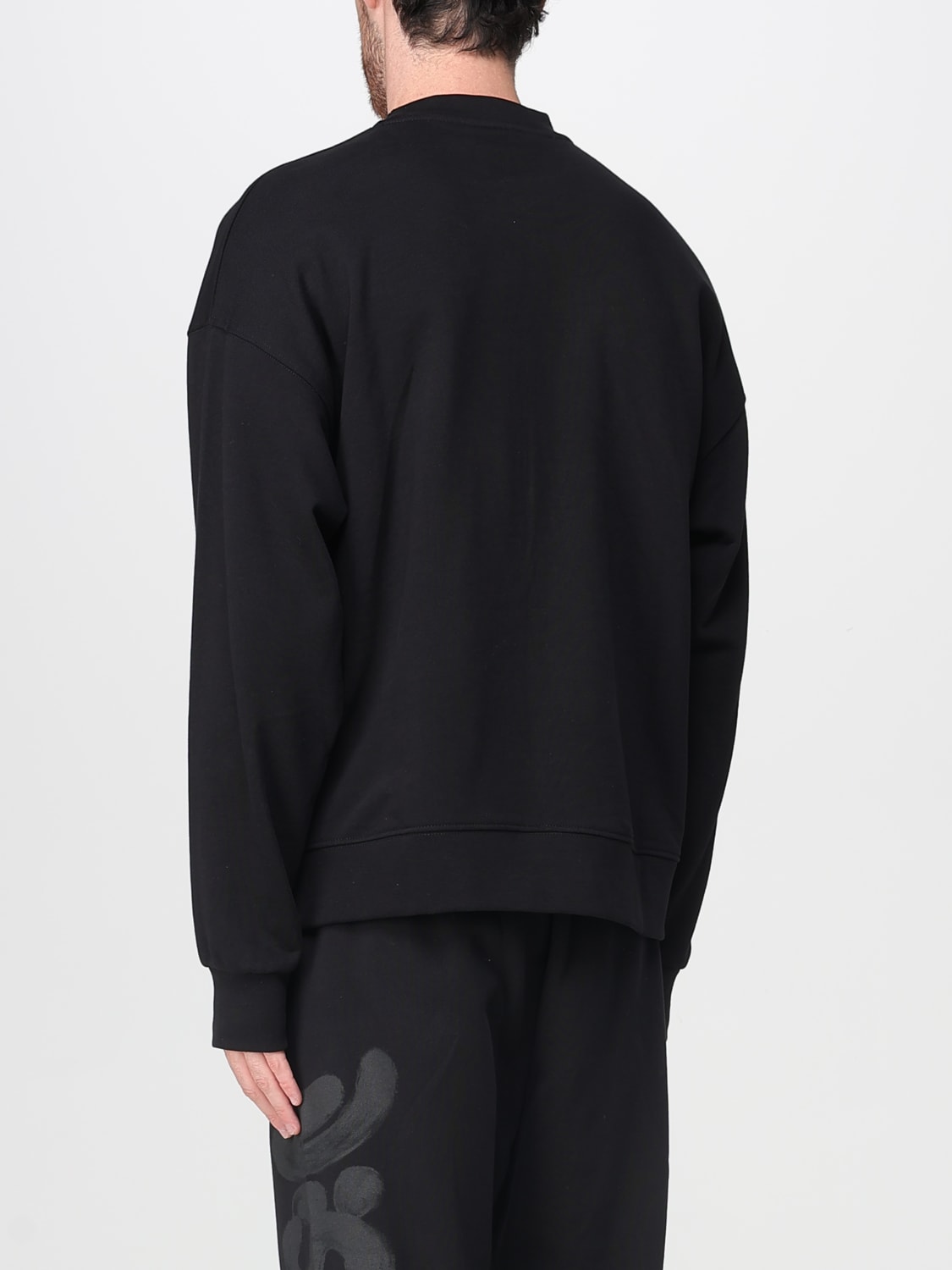 DISCLAIMER SWEATSHIRT: Sweater men Disclaimer, Black - Img 2